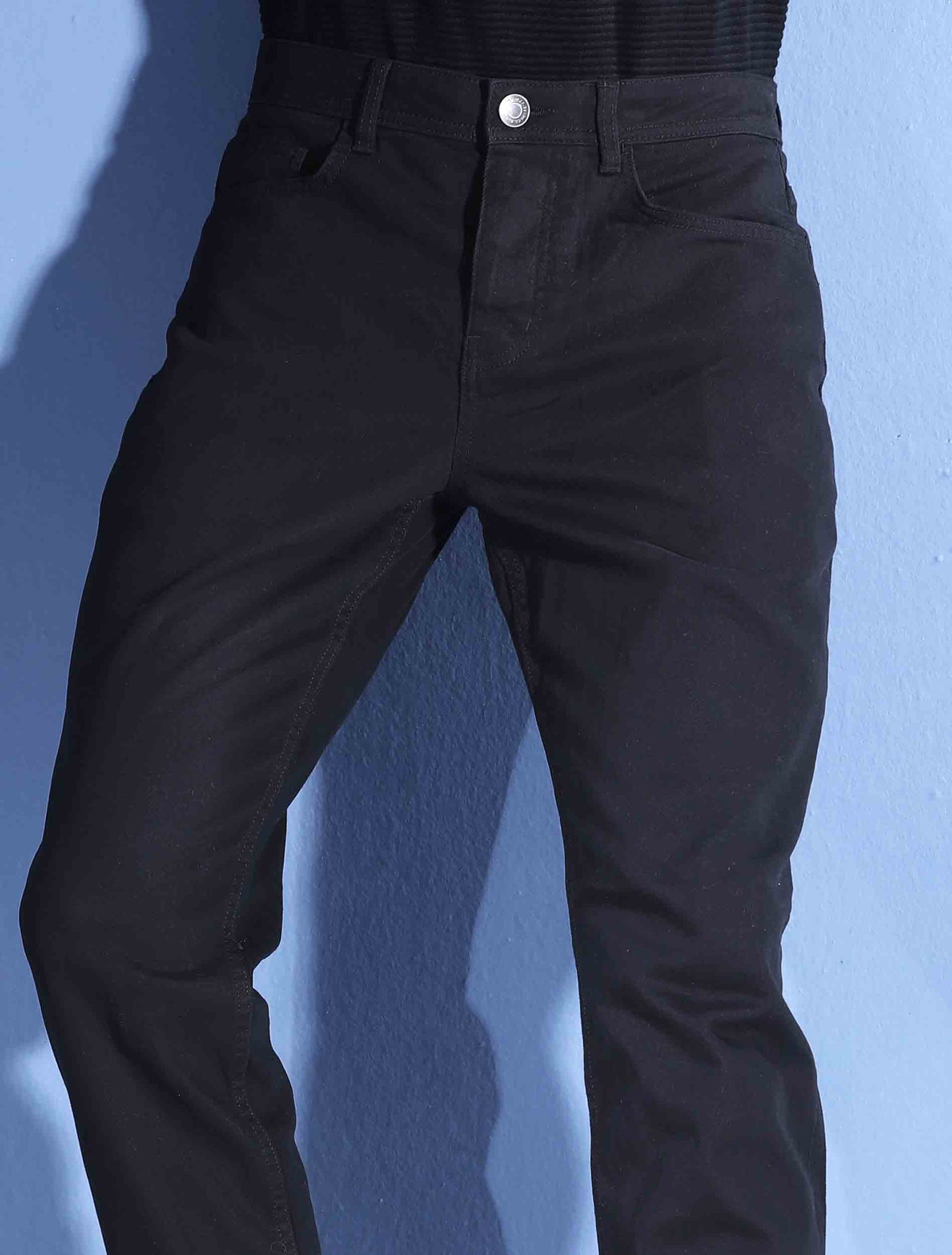 Black Slim Stretch denim
