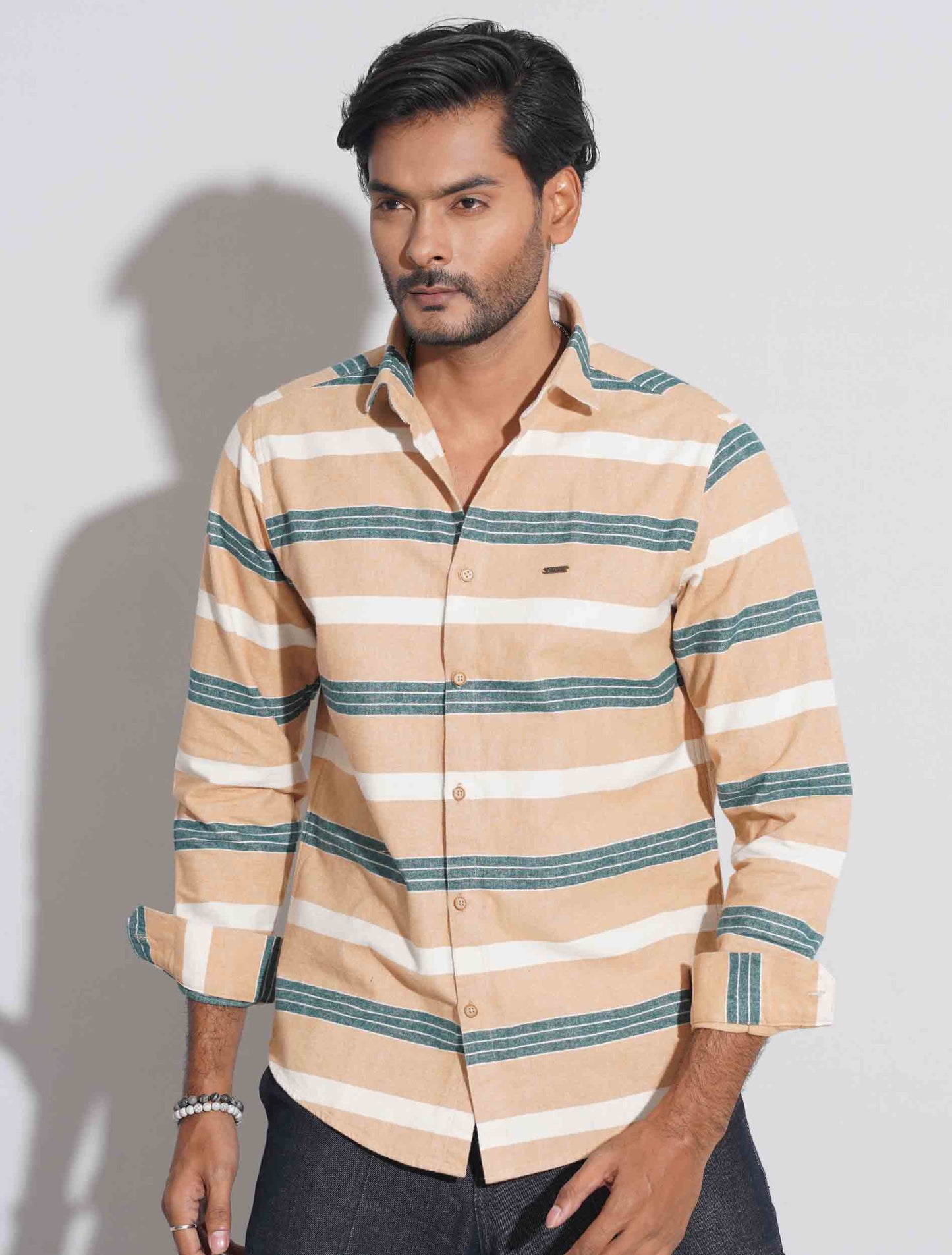 Amber colour stripe full sleeve