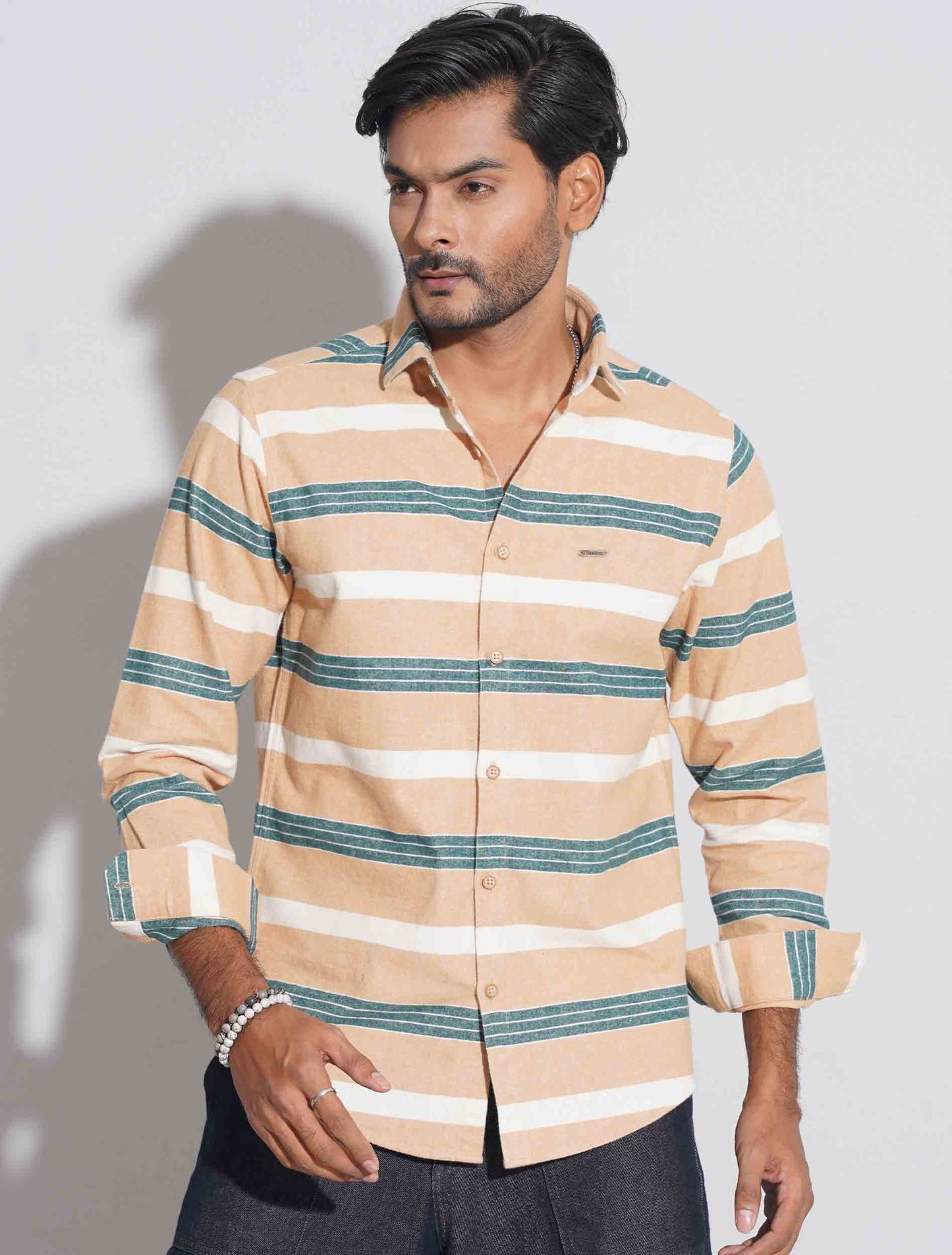 Amber colour stripe full sleeve