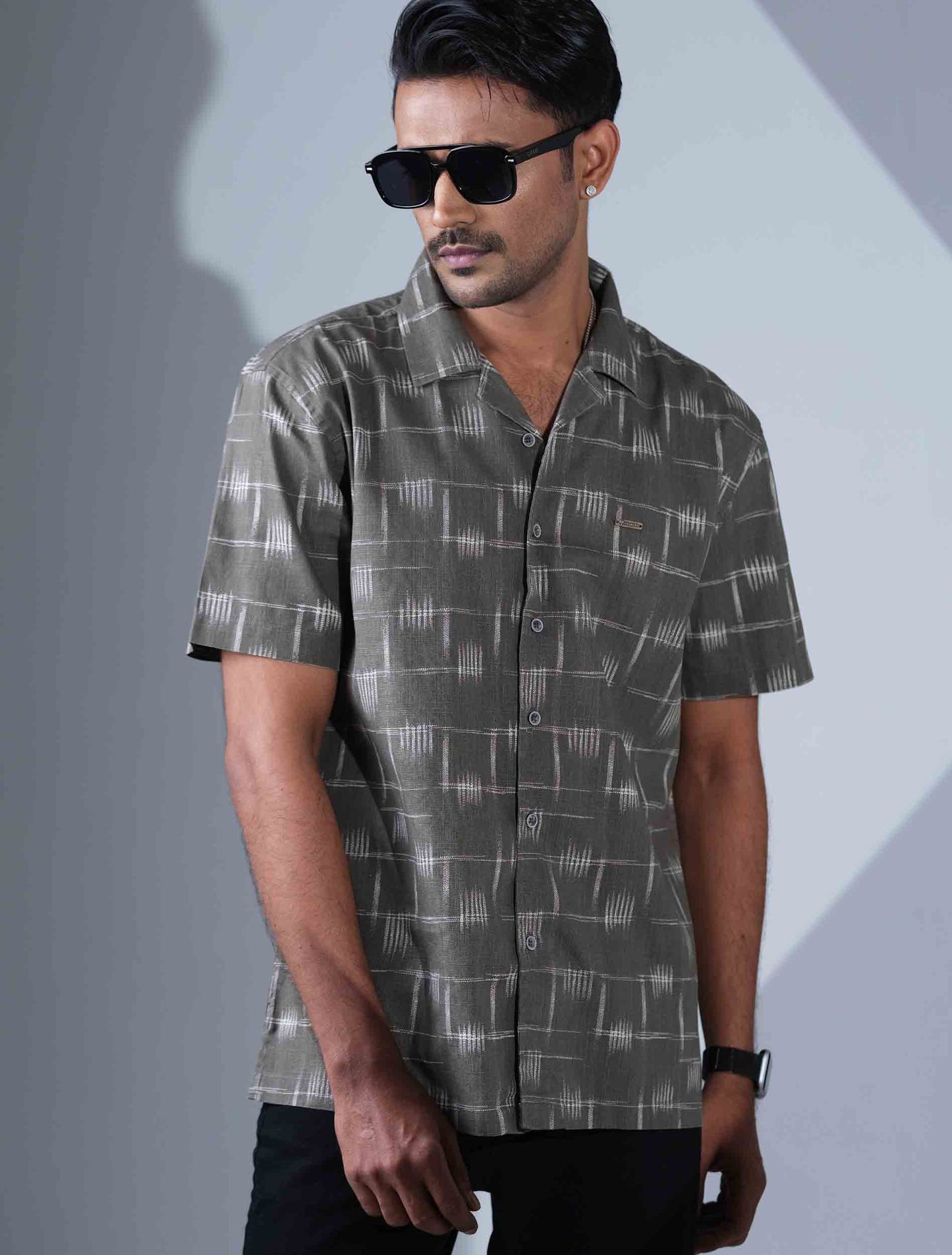 Olive stripe pattern printed premium Havana