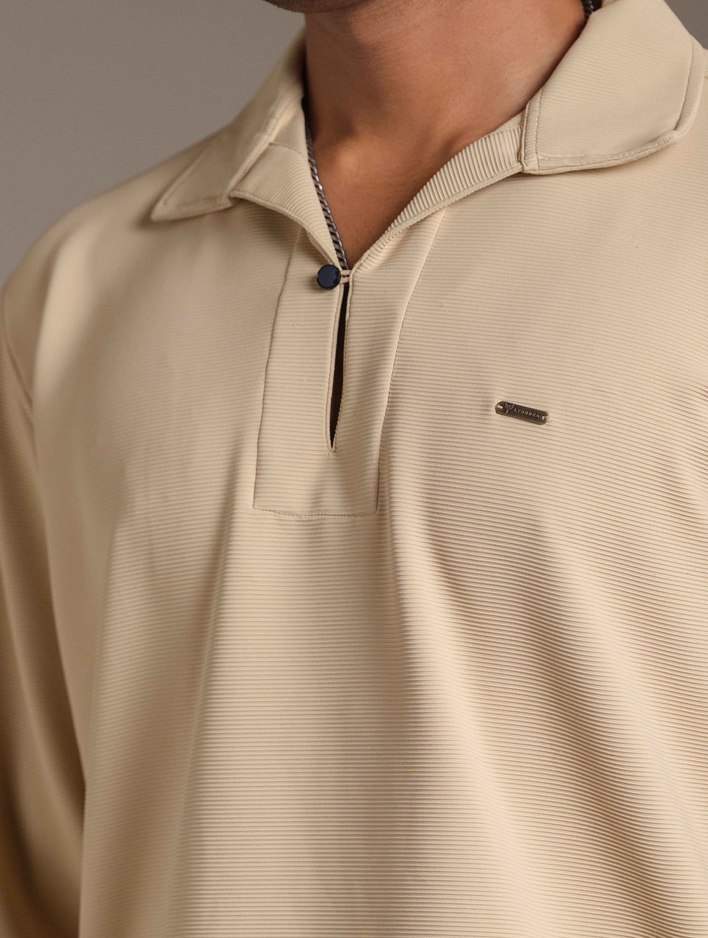 Cream Casual Shirt