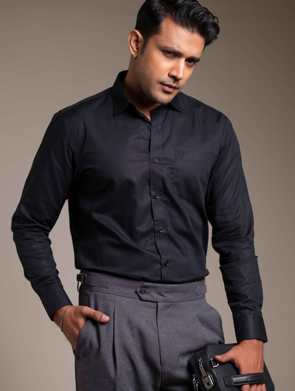 Black Formal Shirt