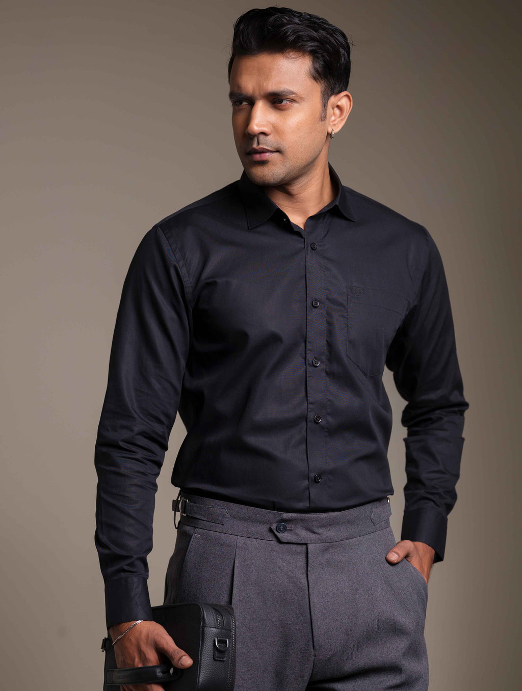 Black Formal Shirt