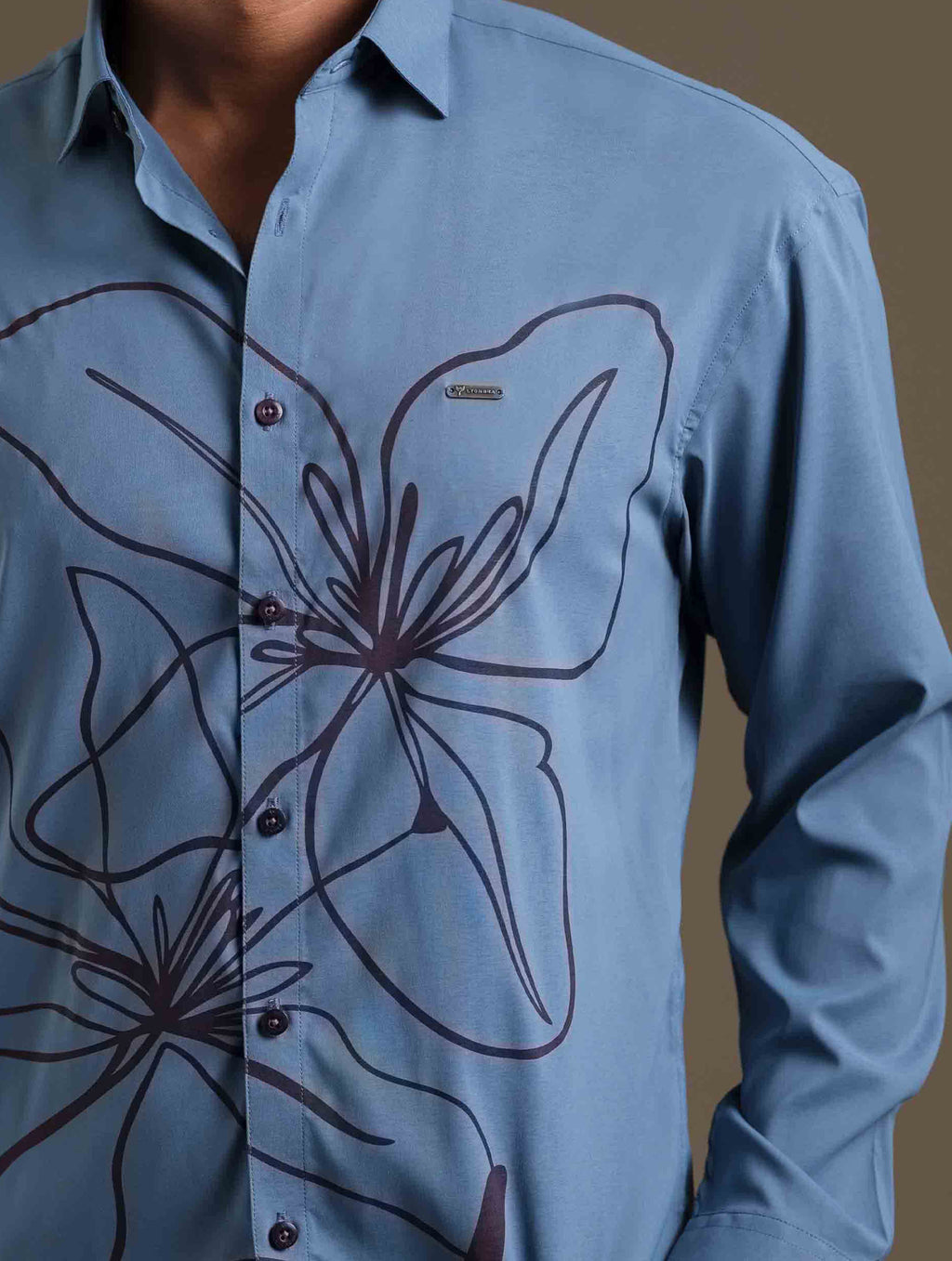 Bondi Blue Casual Shirt