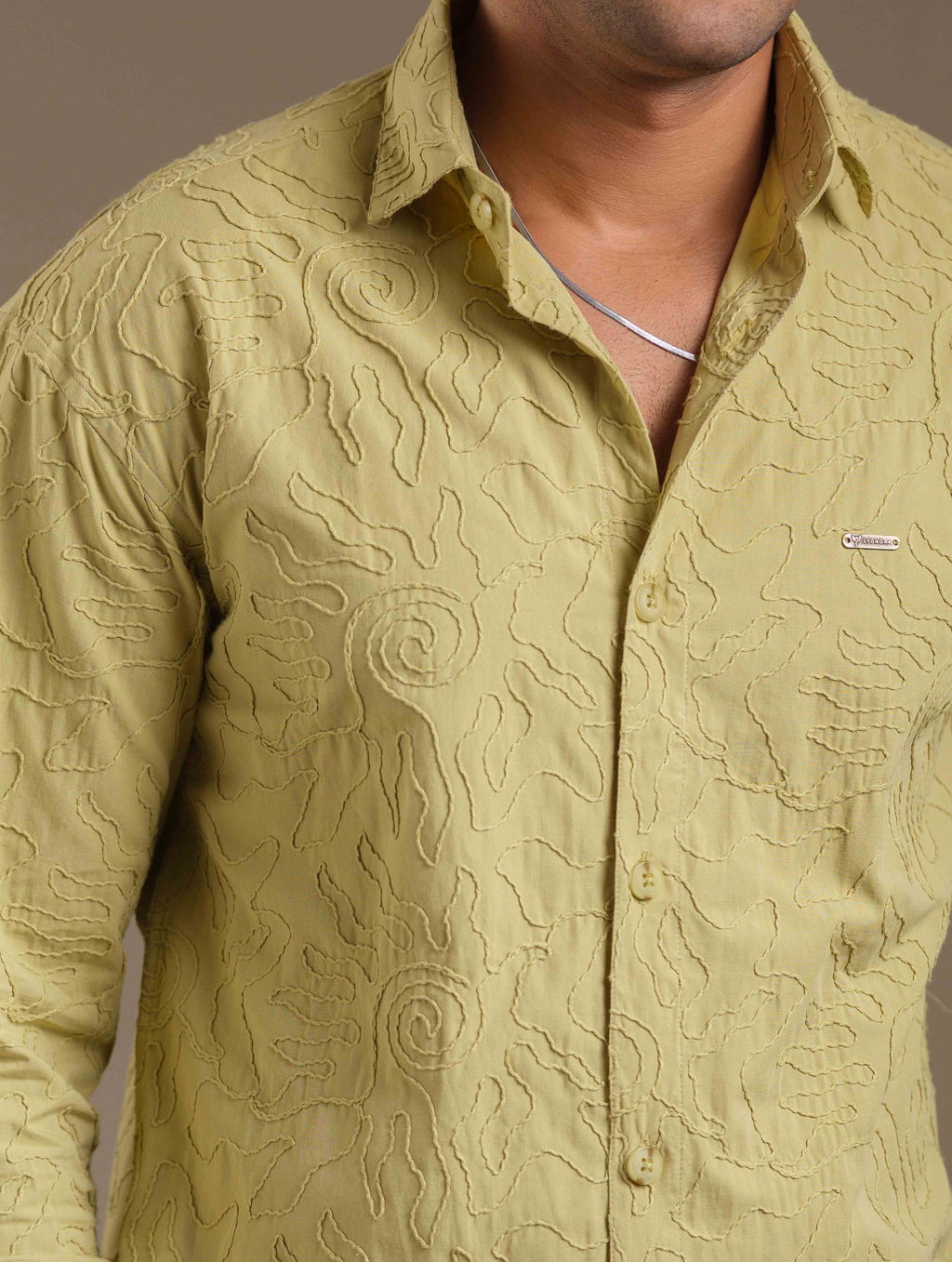 Neon Color Full Body Design Full Sleeve Shirt