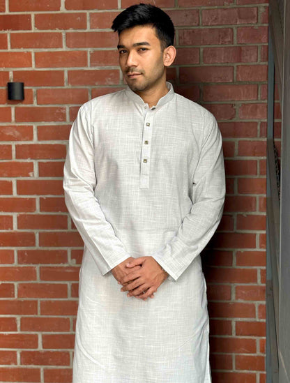 Pearl River texture embroidery Premium Panjabi