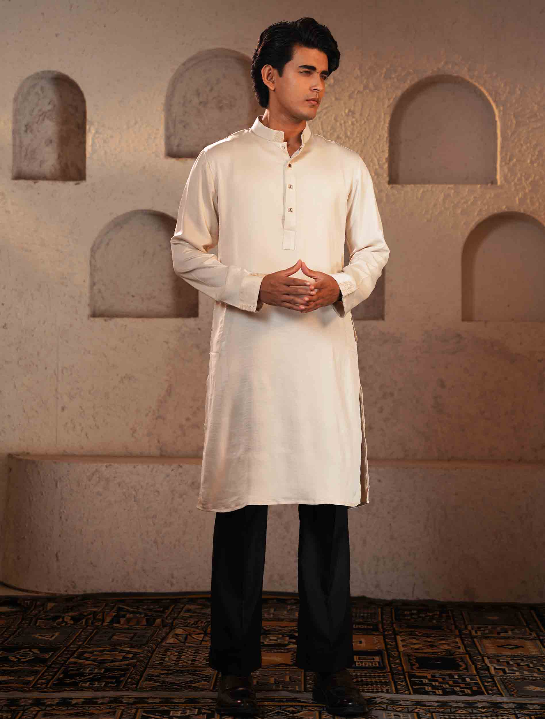 Base Embroidery premium Panjabi