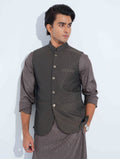 Black - Olive printed Premium Koti