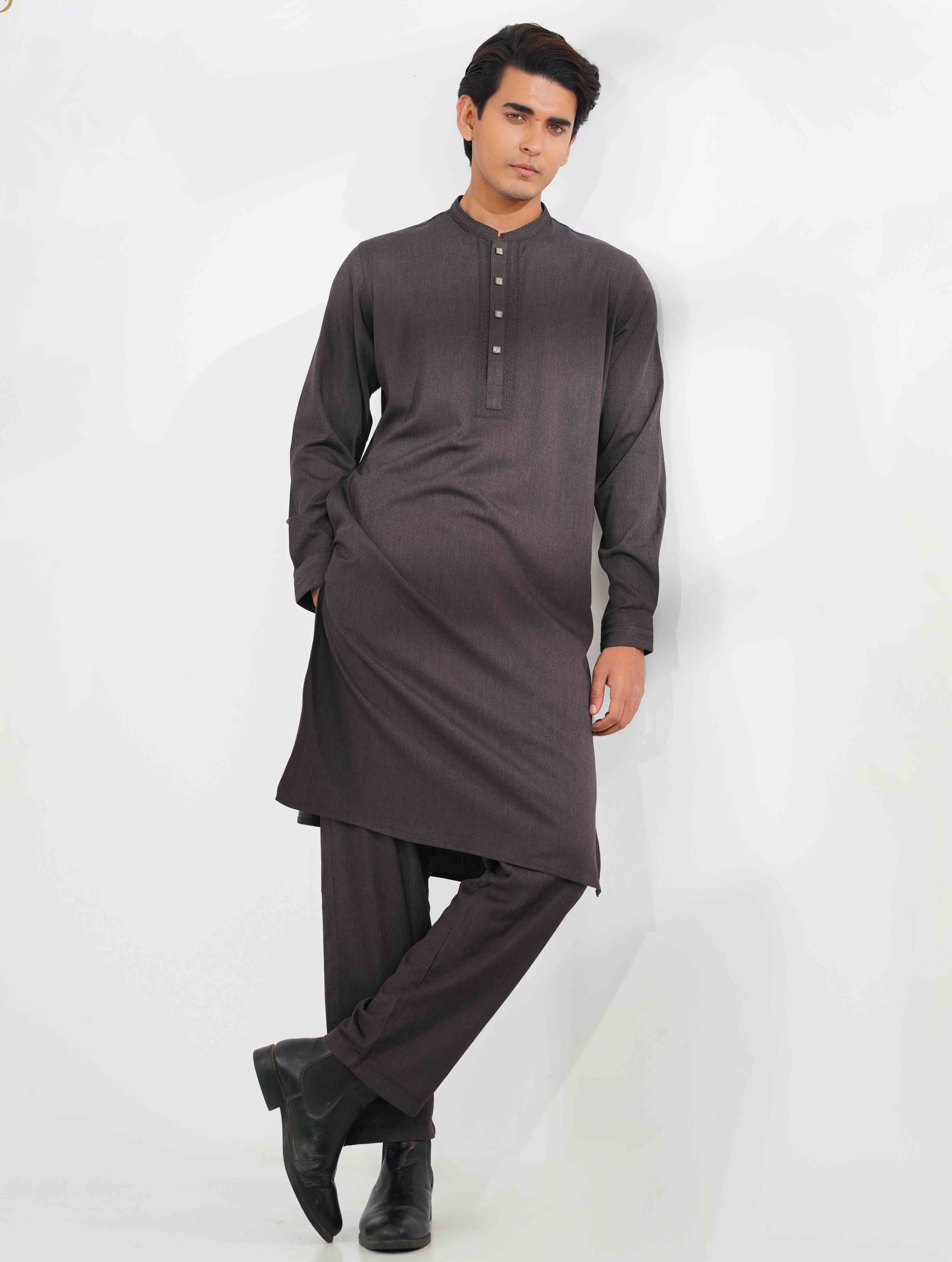 Fossil grey Luxury Kabli Set