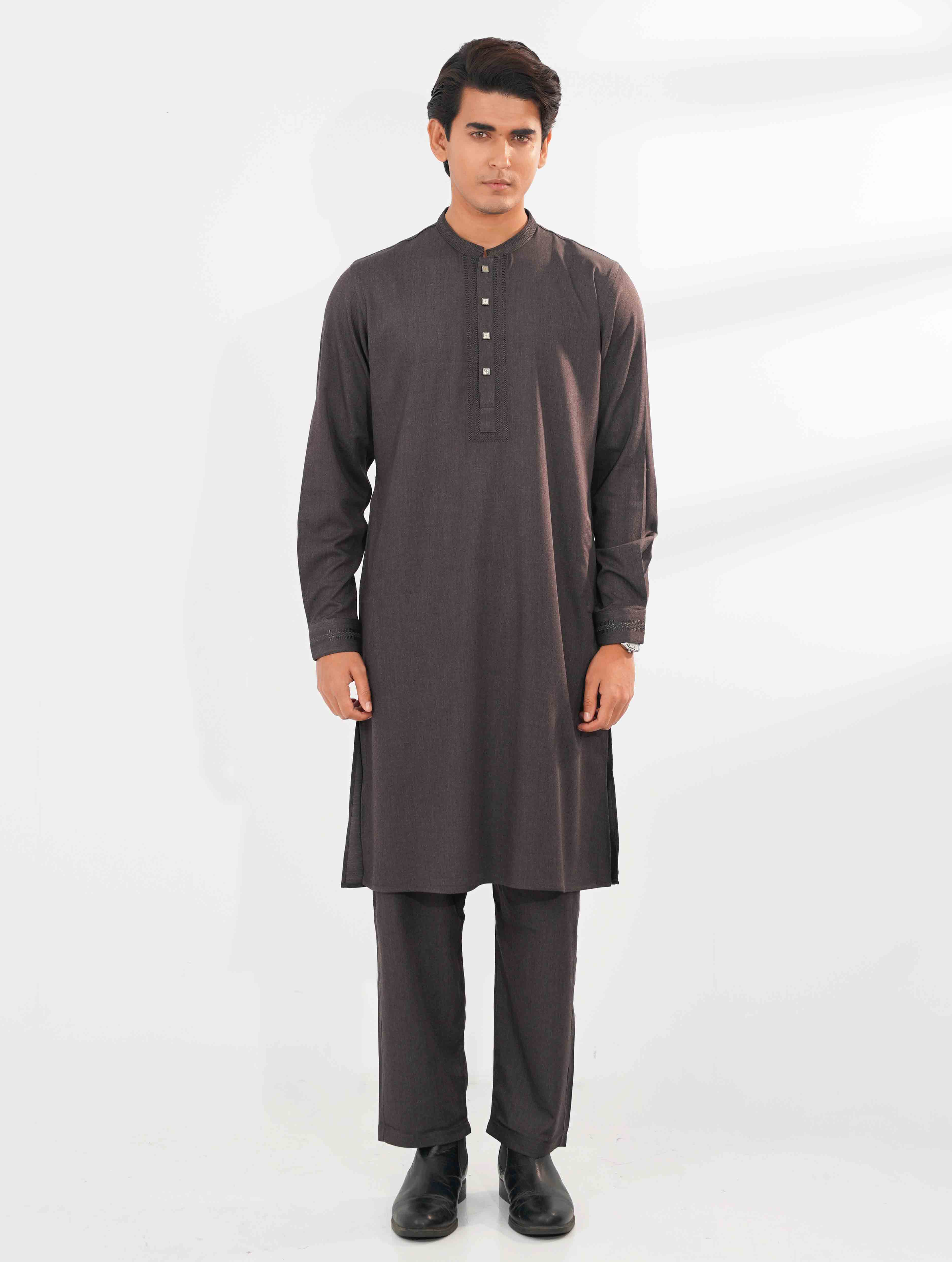 Fossil grey Luxury Kabli Set