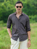 Dark Ash Premium Bamboo Silk Full Sleeve