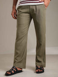 Light Olive Baggy Trouser