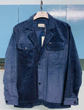 Grey Cord premium double pocket jacket