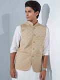 Light Golden printed Premium Koti