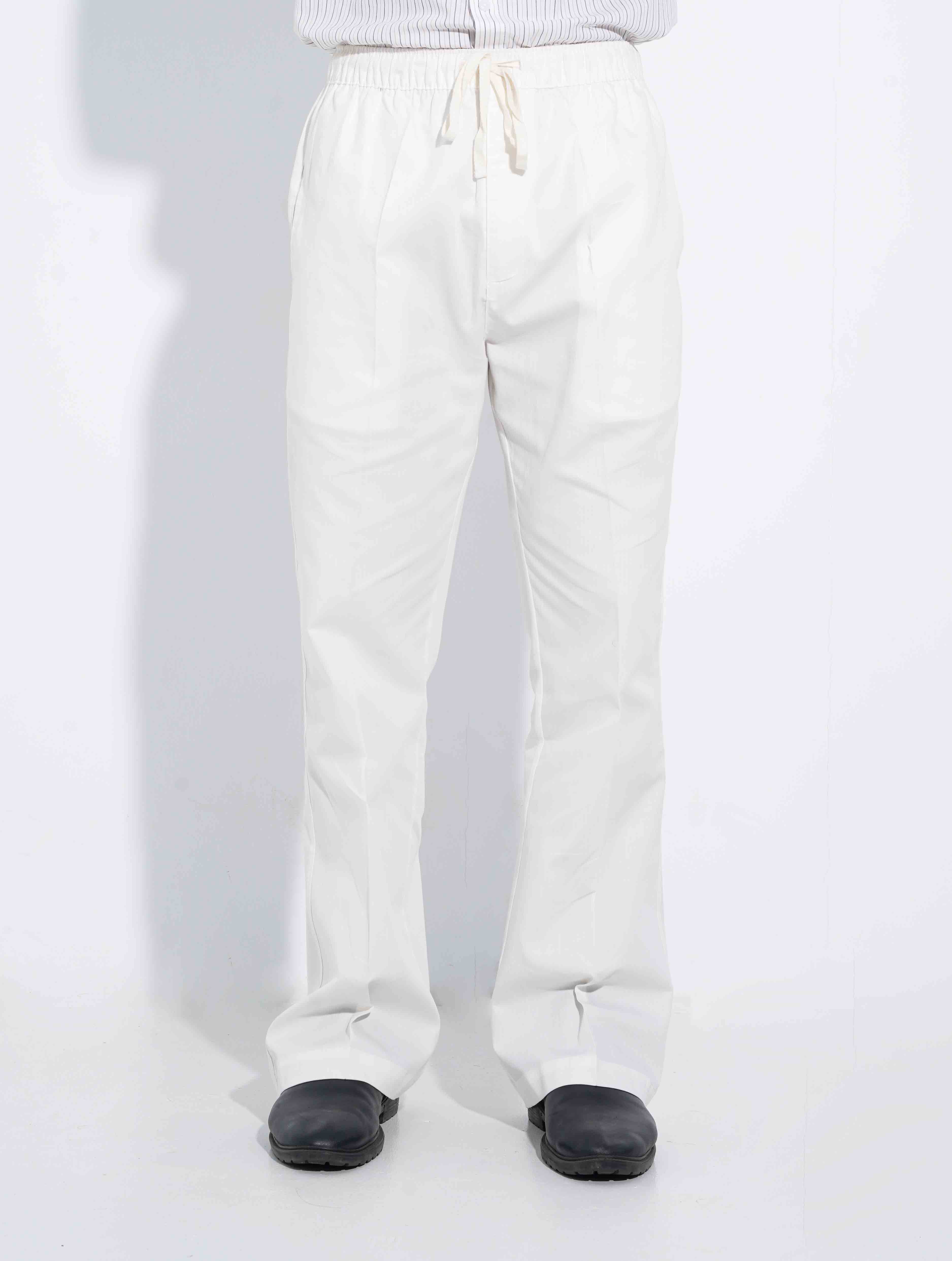 White Bootcut Payjama