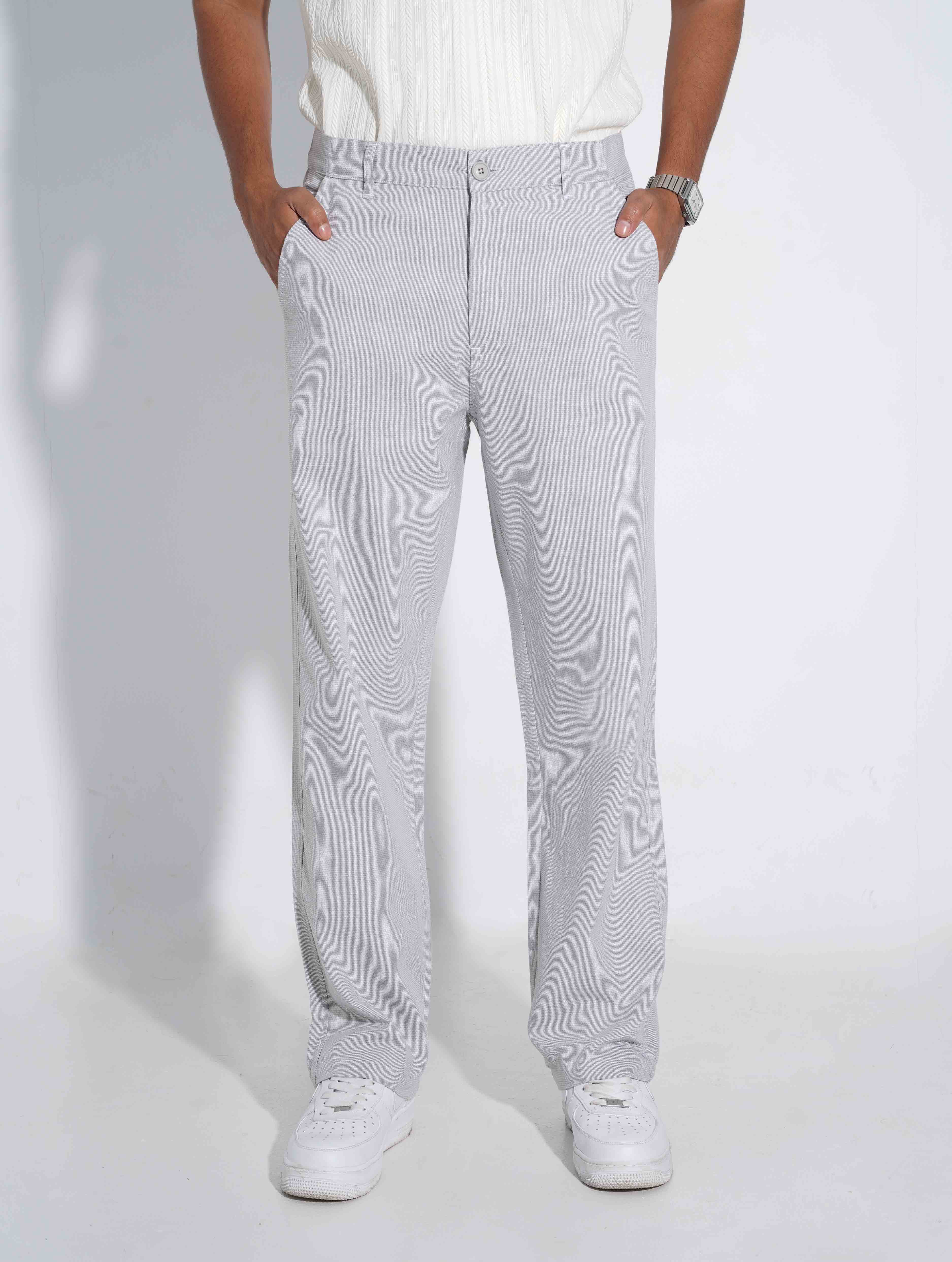 Ash Texture formal Pant