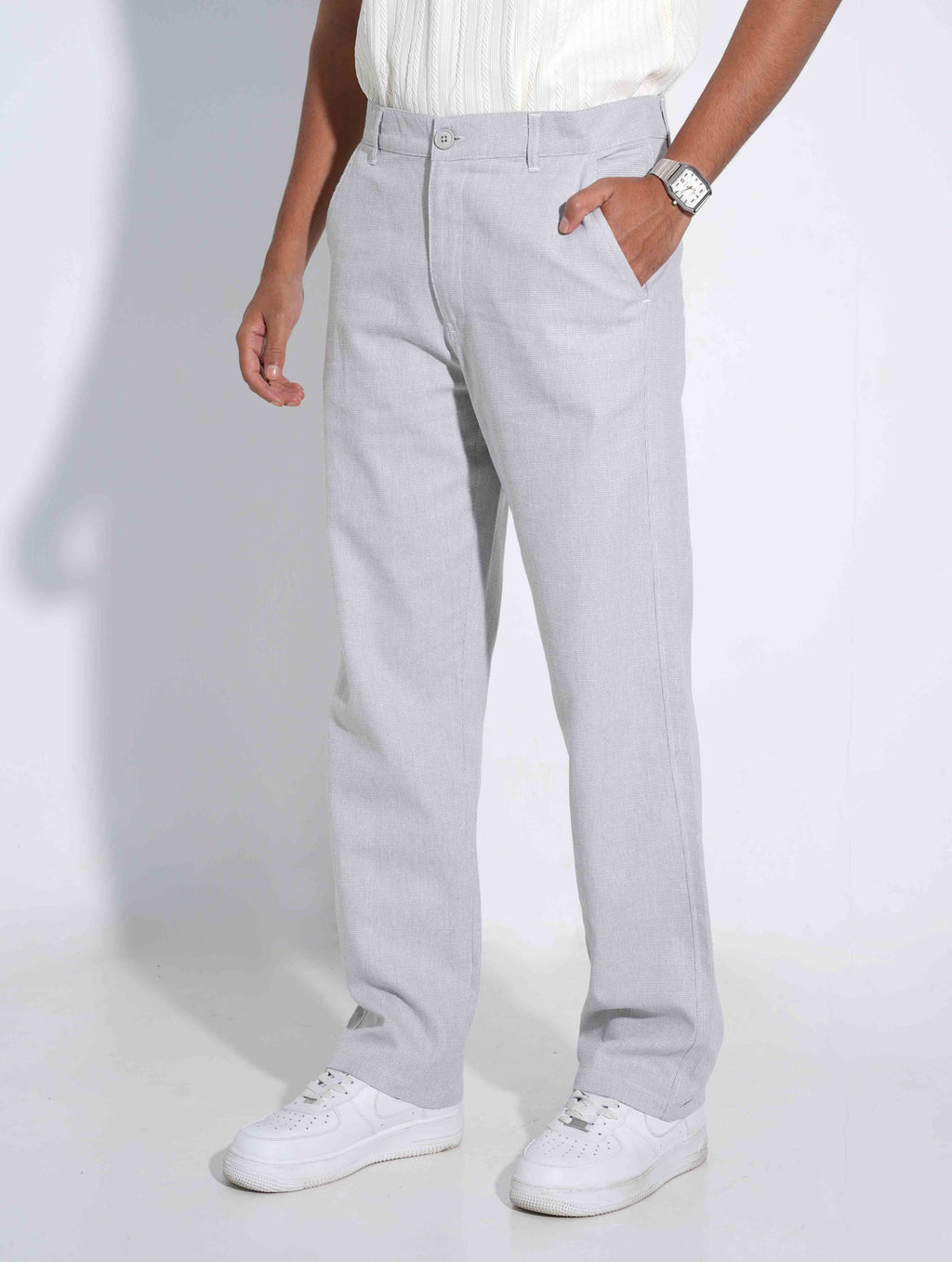 Ash Texture formal Pant