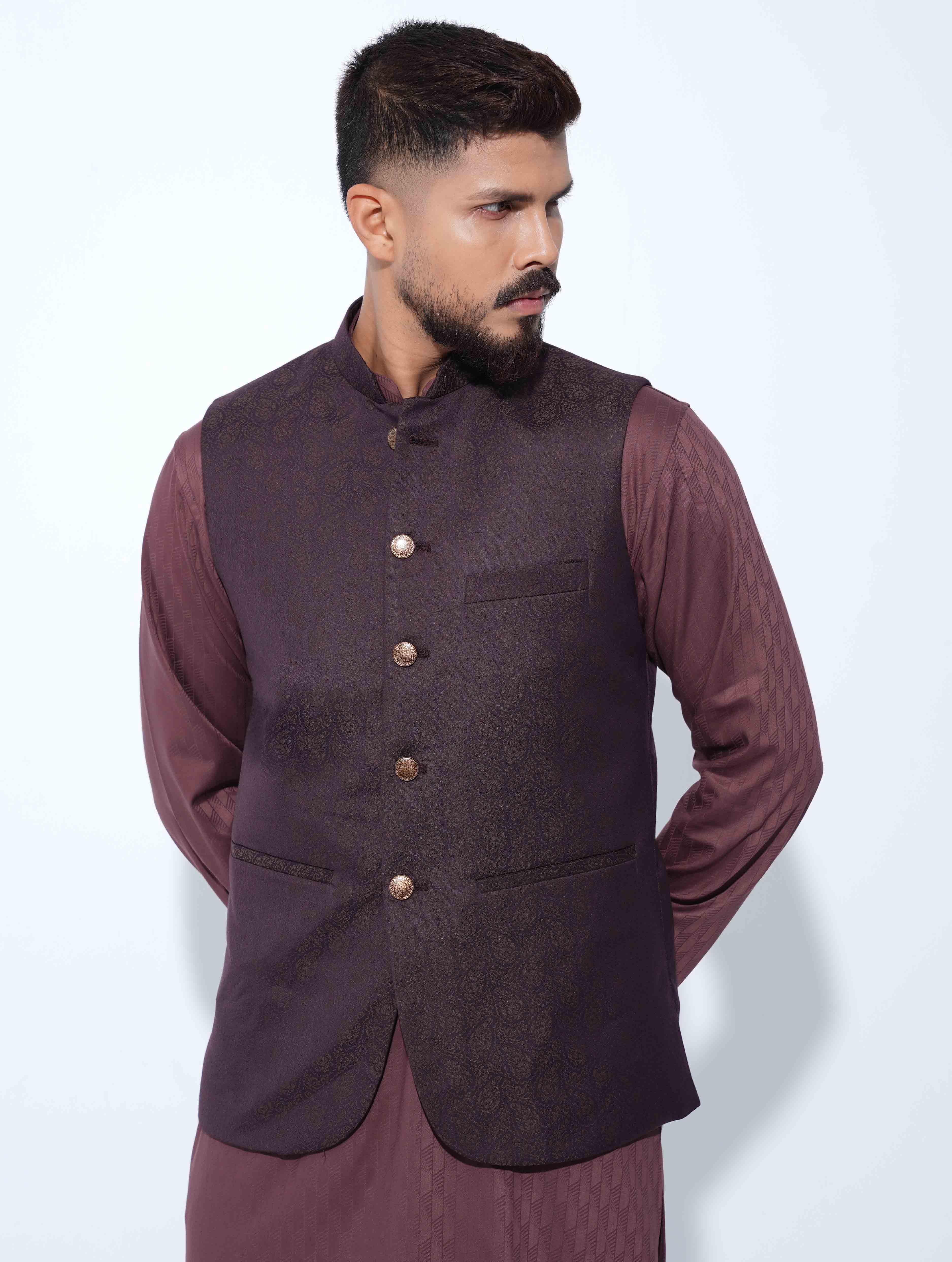 Red Wine printed Premium Koti