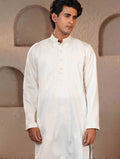 Pearl white Full body Chest embroidery premium Panjabi
