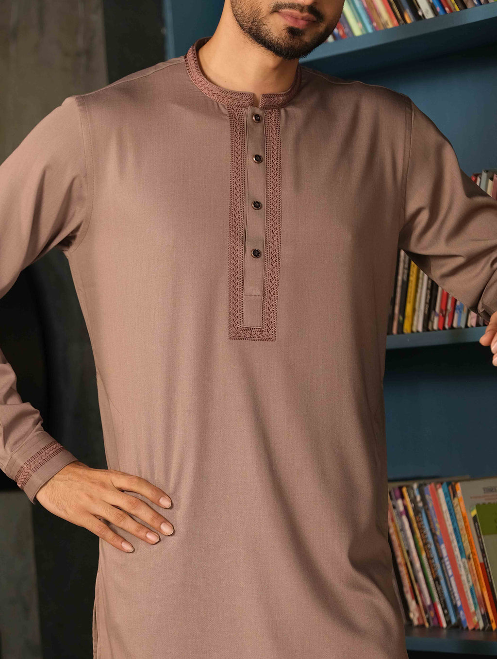 Almond Brown Luxury Kabli Set