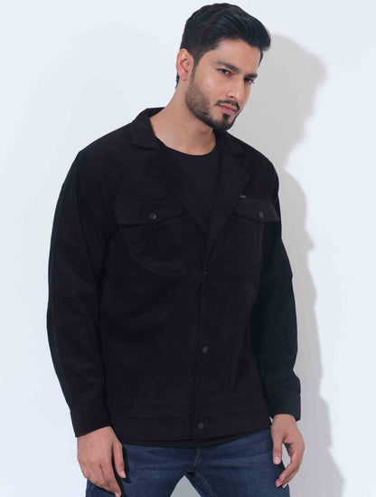 Black Cord premium double pocket jacket