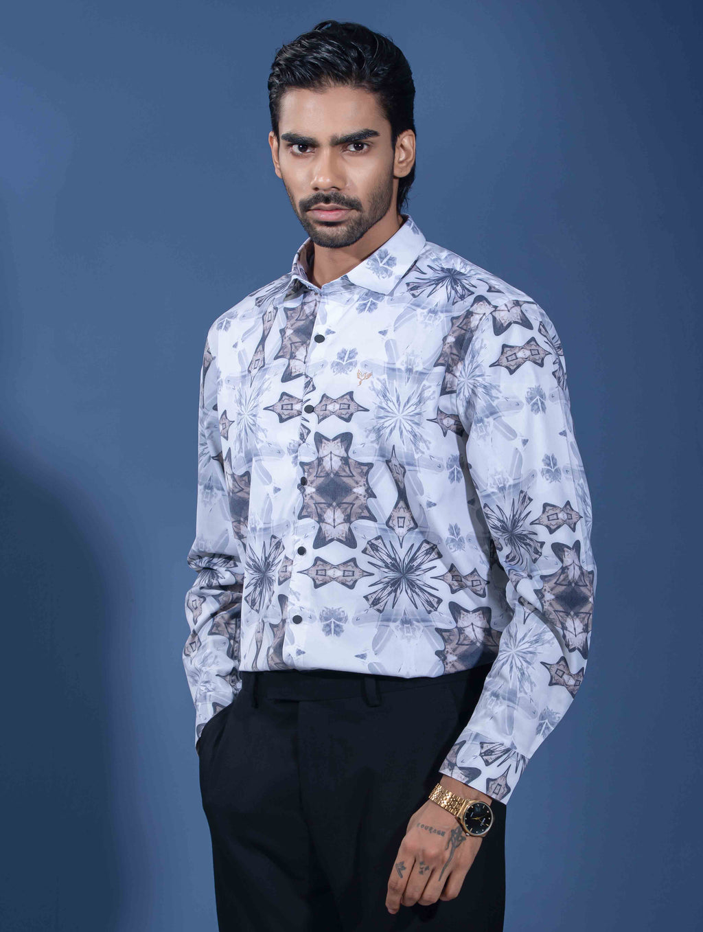 Off-White Trippy Printed premium full sleeve shirt