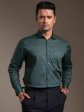 Bottle Green formal shirt