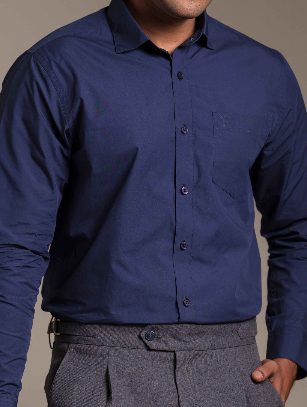 Deep Blue Formal Shirt