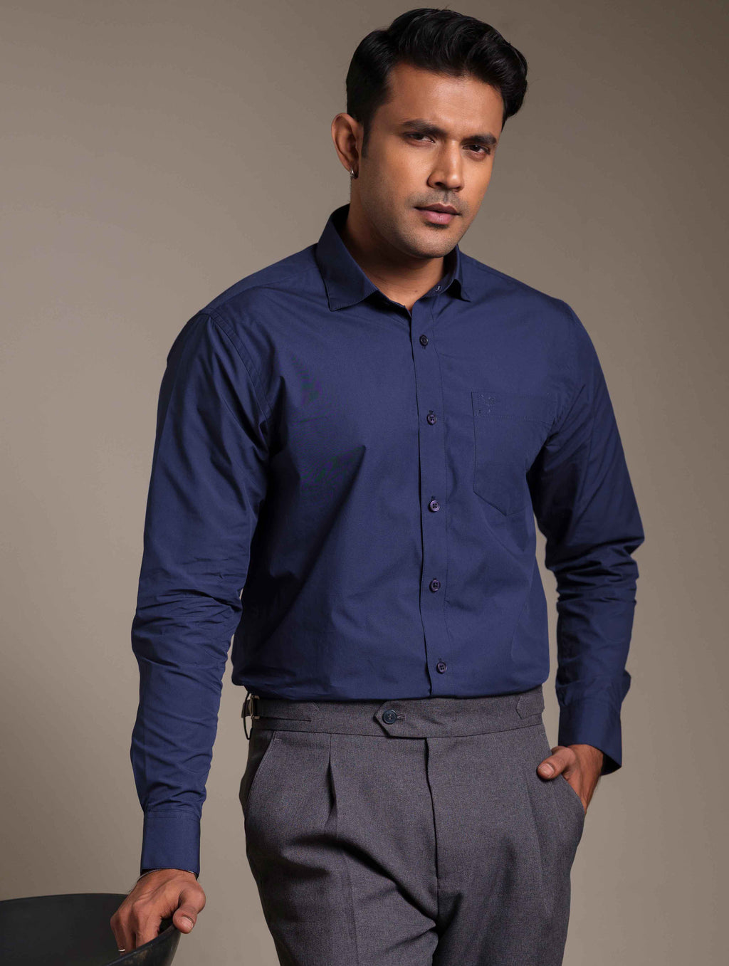 Deep Blue Formal Shirt