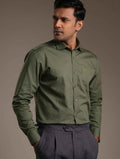 Moss Green Formal Shirt