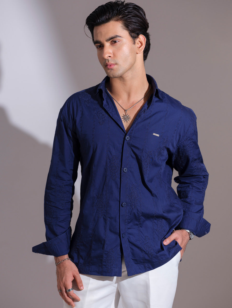 Blue full sleeve