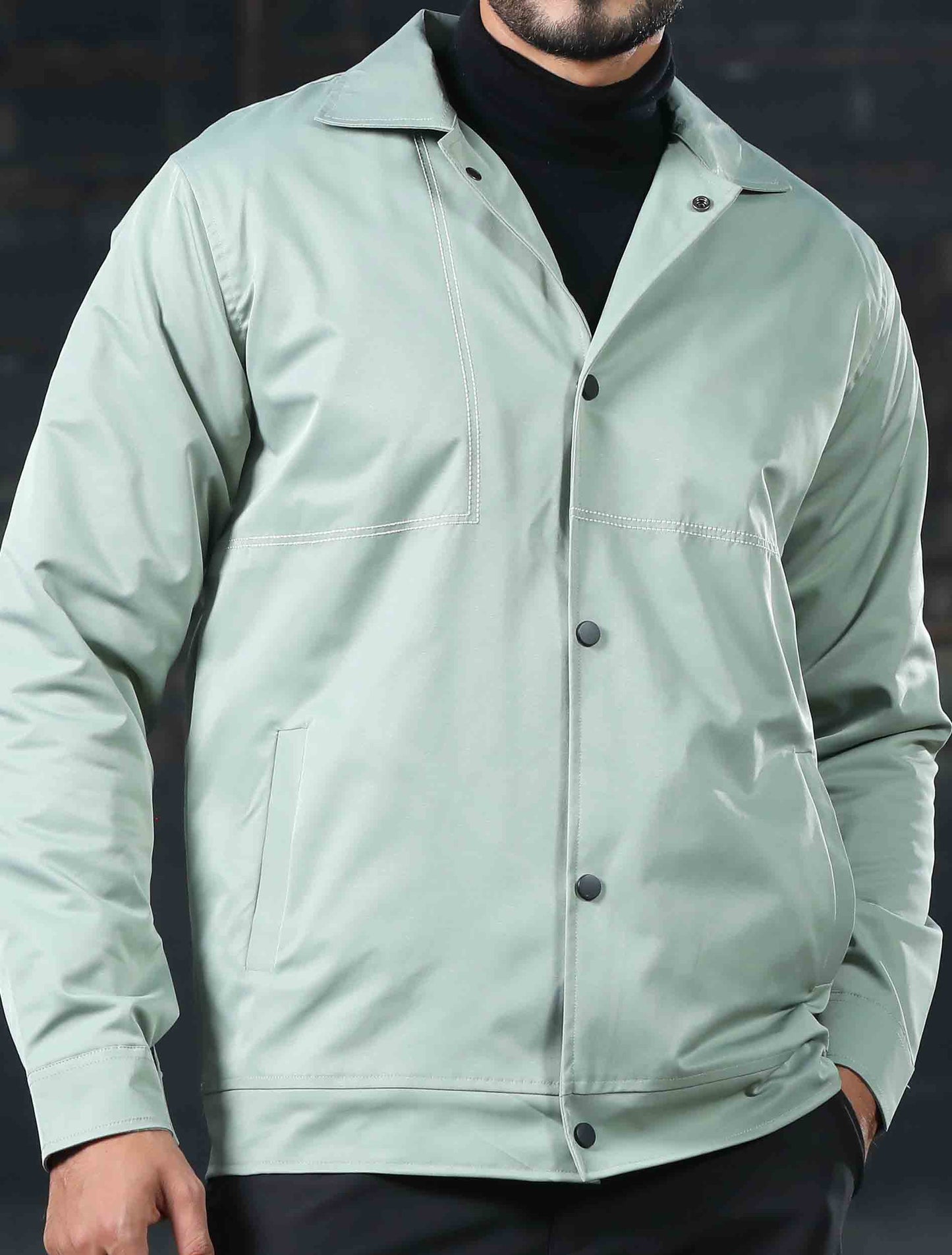 Paste cashmere fabric premium jacket