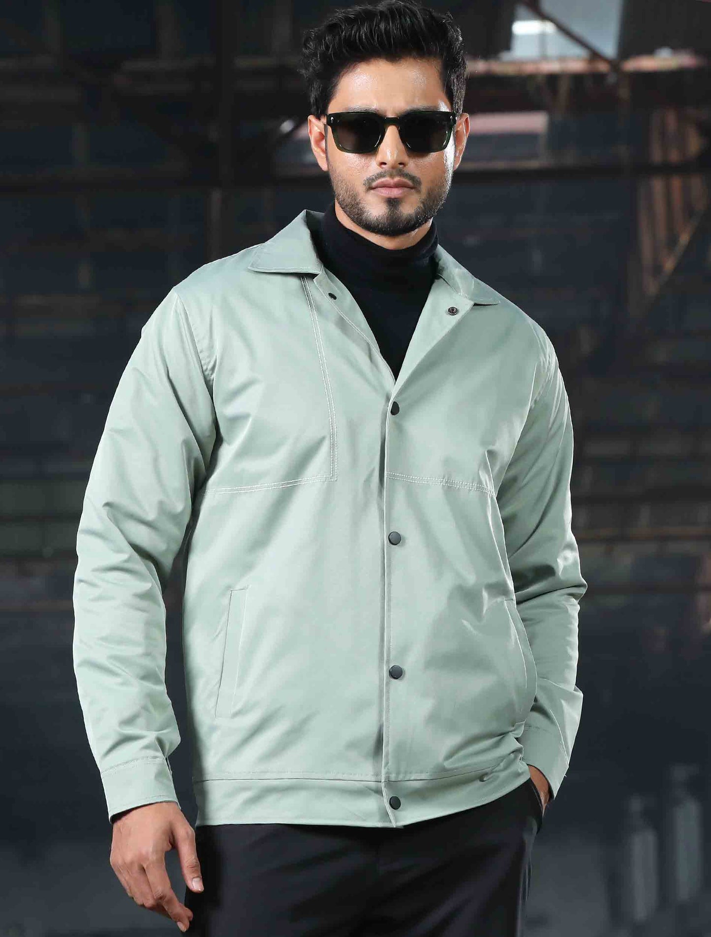 Paste cashmere fabric premium jacket