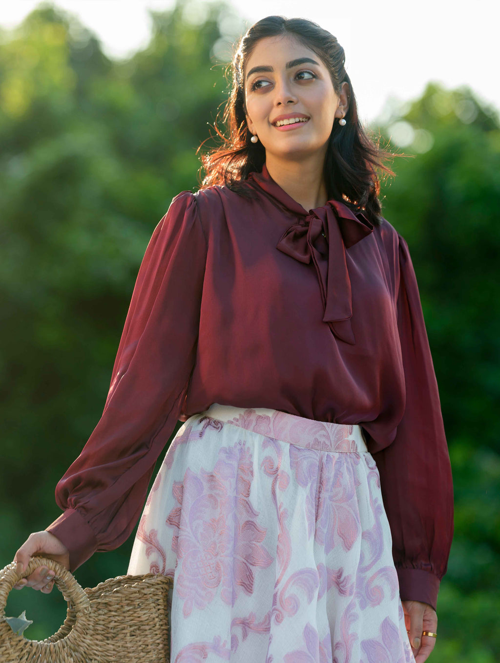 Female two part dress