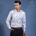 White Olive city printed premium full sleeve